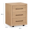 Picture of HOMEWORK NAT 3 DRAWER CHEST