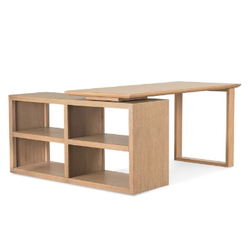 Picture of HOMEWORK NAT L SHAPE DESK