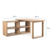 Picture of HOMEWORK NAT L SHAPE DESK