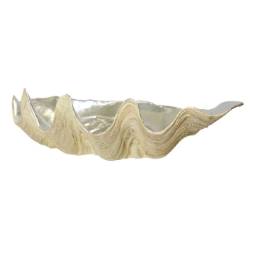 Picture of NATURAL/SILVER 20" CAST CLAM BOWL