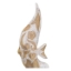 Picture of WOOD/FLORAL CARVED FISH 16"