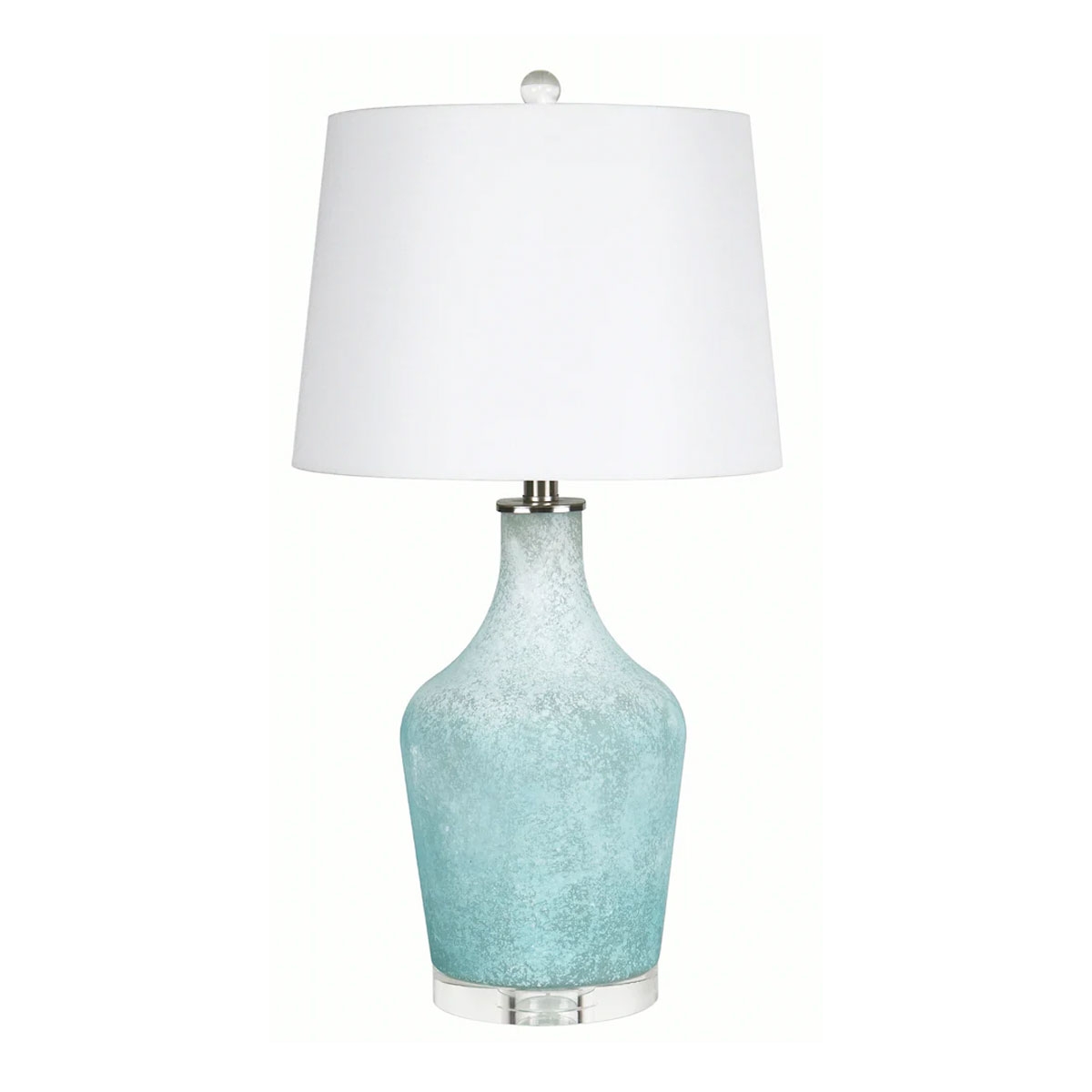 Picture of AQUA GLASS TABLE LAMP