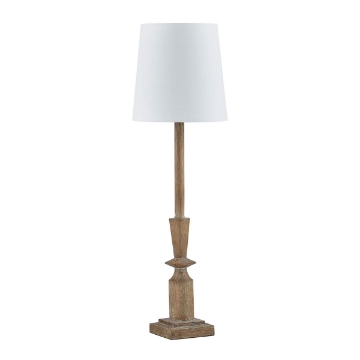 Picture of JOEY BUFFET DISTRESSED WOOD BUFFET LAMP