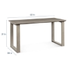 Picture of HOMEWORK GREY WRITING DESK