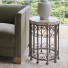 Picture of LOWERY ROUND METAL ACCENT TABLE