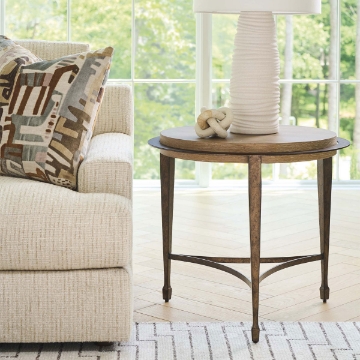 Picture of CATELONIA ROUND METAL SIDE TABLE