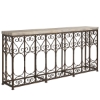 Picture of FLETCHER METAL CONSOLE TABLE