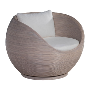 Picture of SOLIMAR RATTAN SWIVEL CHAIR