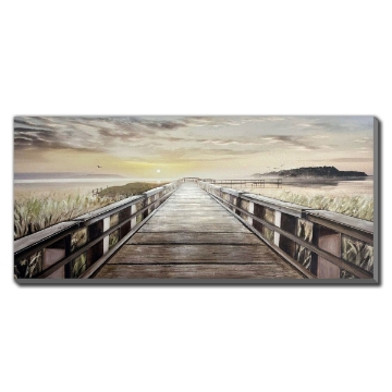 Picture of BOARDWALK IN THE SUN CANVAS