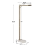 Picture of HIGHLIGHT ANT BRASS FLOOR LAMP