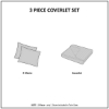 Picture of OTTO 3 PC QUILT SET-WHITE/KG
