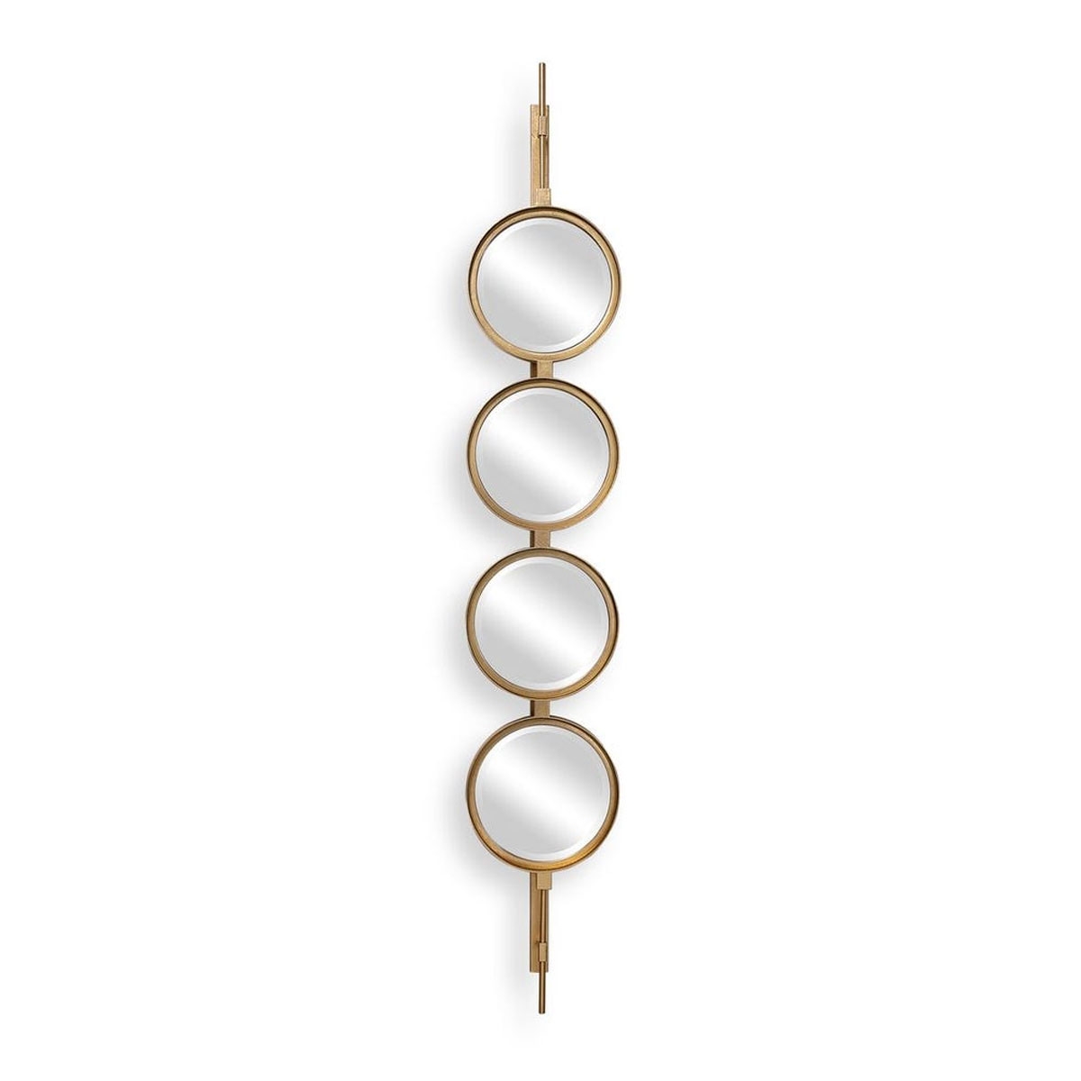 Picture of GOLD FRAME BUTTON MIRROR