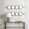 Picture of GOLD FRAME BUTTON MIRROR