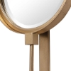 Picture of GOLD FRAME BUTTON MIRROR