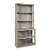 Picture of HOMEWORK GRY BOOKCASE W/HUTCH