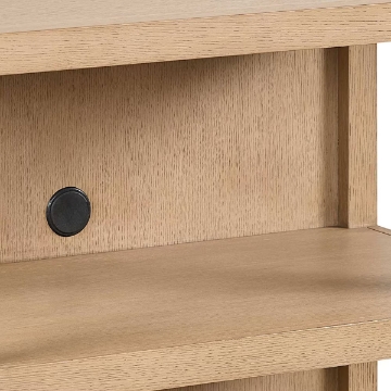 Picture of HOMEWORK NAT BOOKCASE W/HUTCH