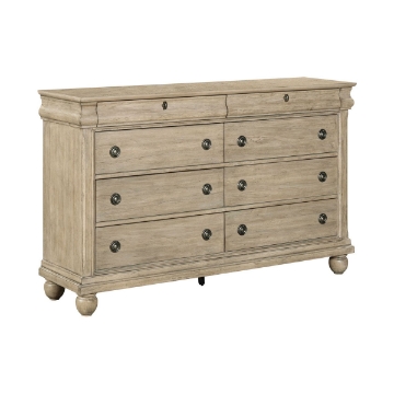 Picture of RUSTIC TRAD 8 DRW DRESSER