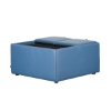 Picture of MINGLE SQ MED OTT W/WOOD TOP