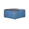 Picture of MINGLE SQ MED OTT W/WOOD TOP