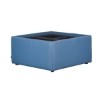 Picture of MINGLE SQ MED OTT W/WOOD TOP