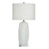 Picture of MALI SILVER LEAVE CARVED T-LAMP