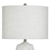 Picture of MALI SILVER LEAVE CARVED T-LAMP