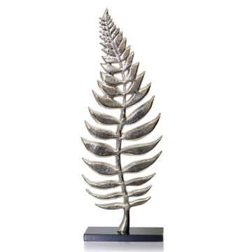 Picture of SILVER MTL LEAF SCULPTURE
