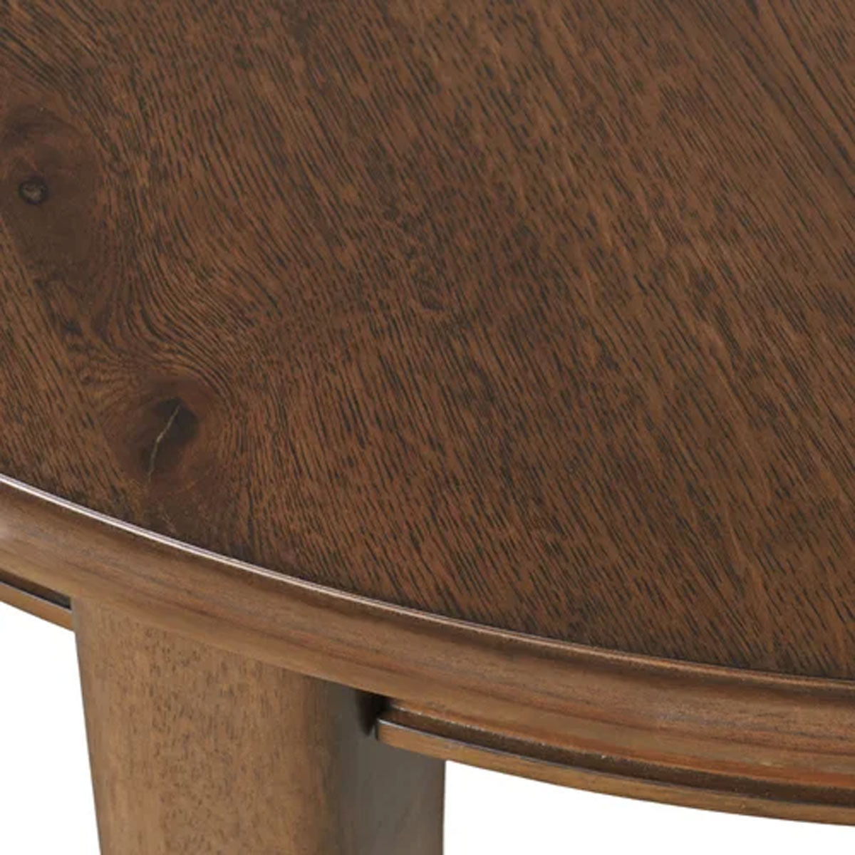 CARSONS OAK RND EXT TABLE