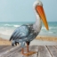 Picture of PELICAN MTL STATUE