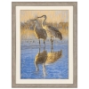 Picture of REFLECTIONS EGRET IN MARSH