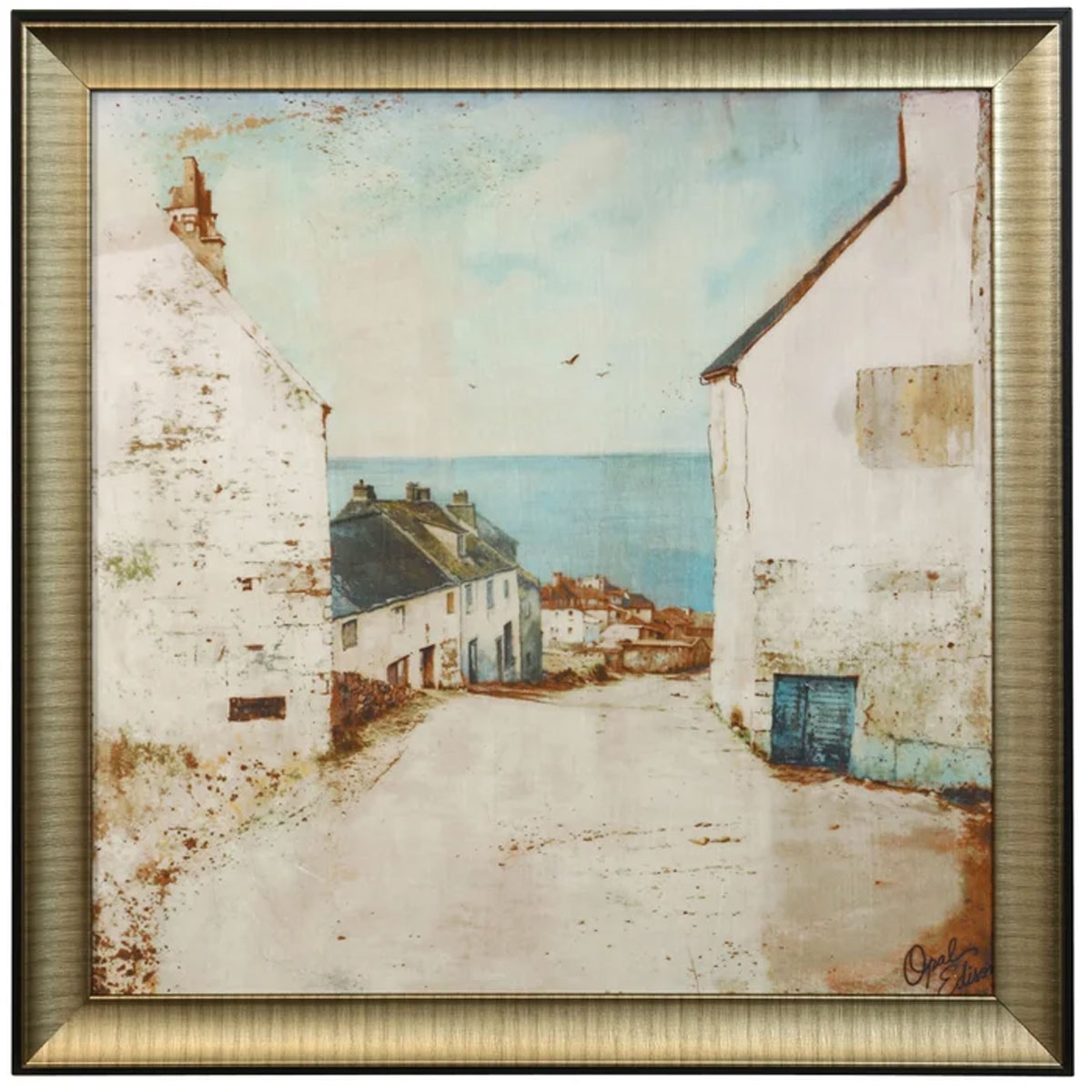 Picture of TOWN WALK FRAMED ART