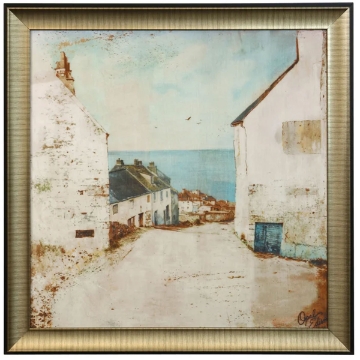 Picture of TOWN WALK FRAMED ART