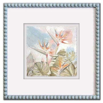 Picture of BIRD OF PARIDASE I BL/FRM ART