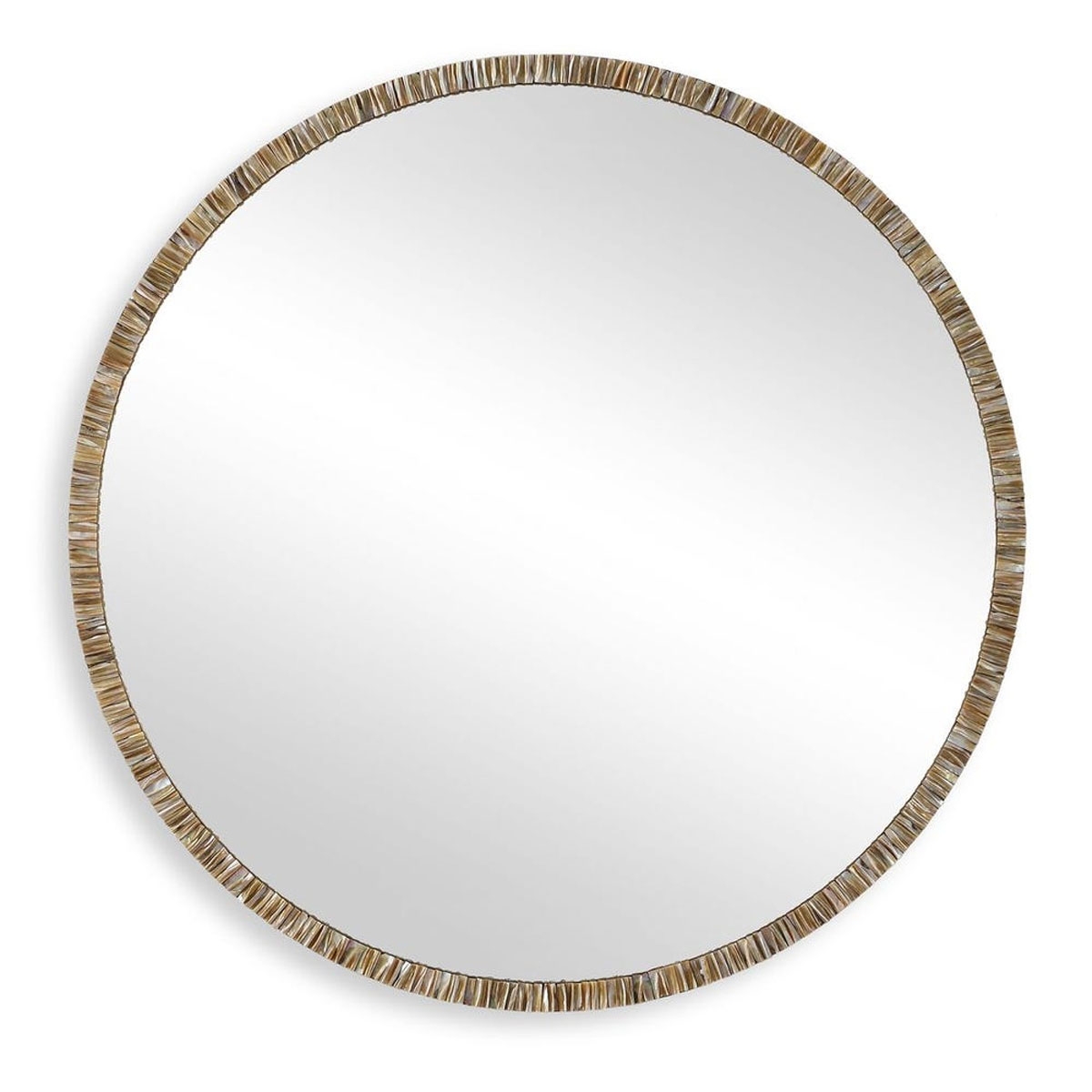 Picture of ODEON SHELL INLAY RND MIRROR