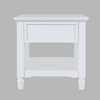 Picture of WESTPORT WHITE END TABLE