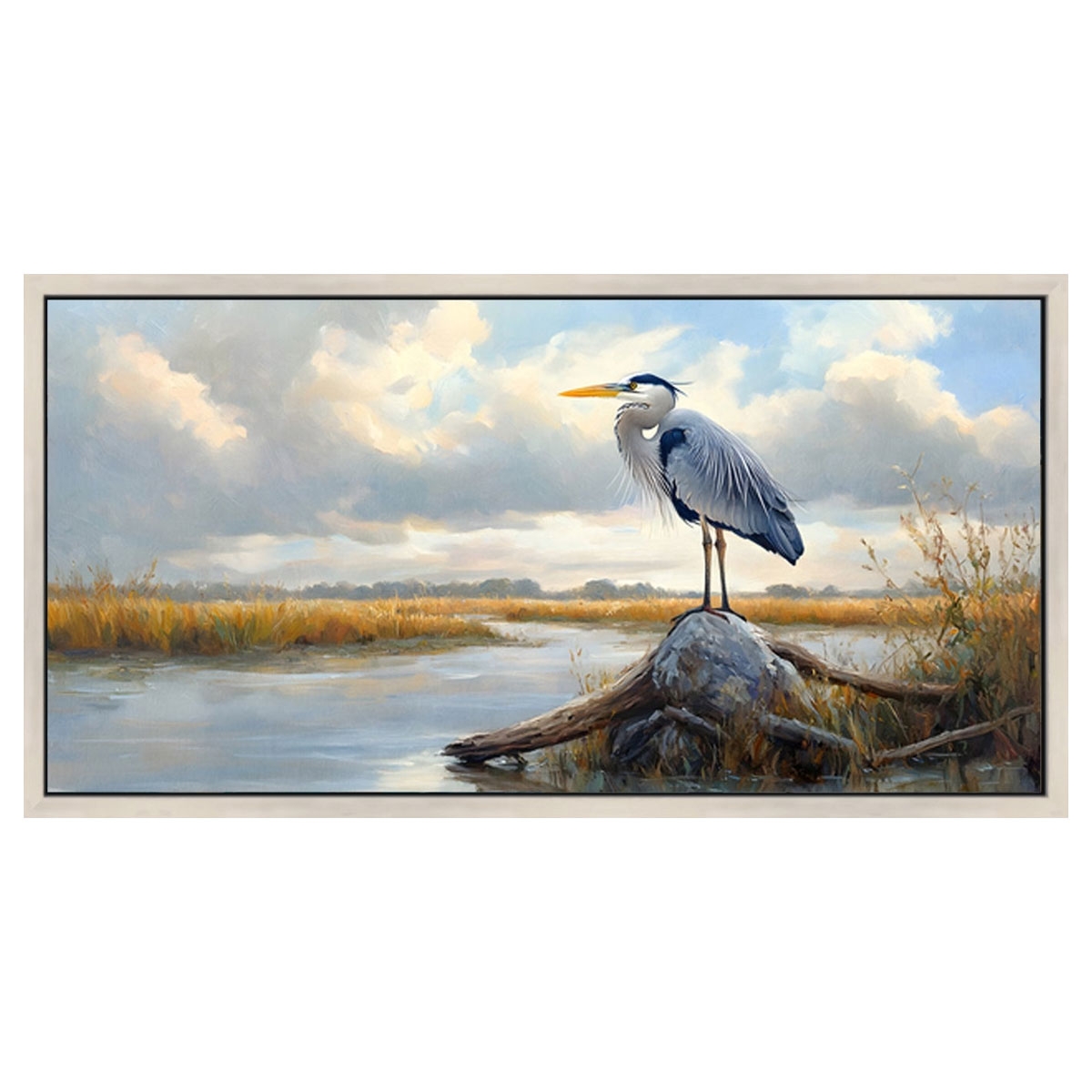 Picture of LT FACING BL HERON MARSH SCENE