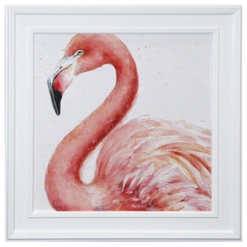 Picture of LFT FACING FLAMINGO GEL ART