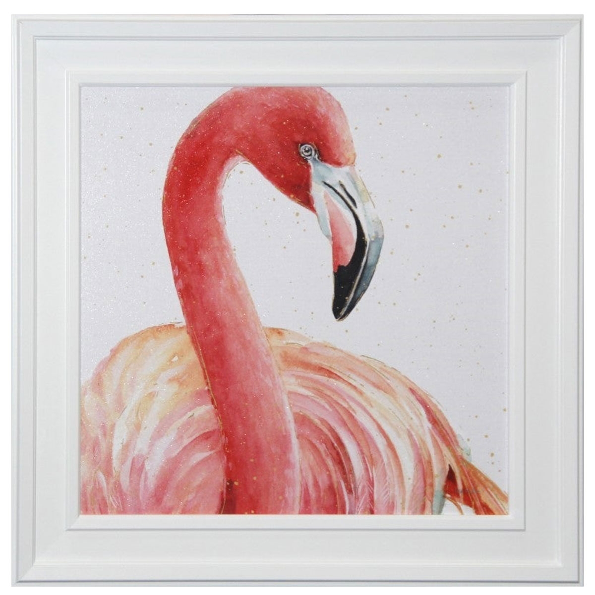 Picture of RT FACING FLAMINGO GEL PRINT