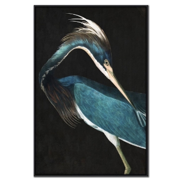 Picture of MAJESTIC BLUE HERON I ART