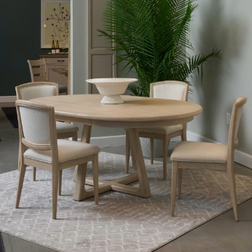 Picture of CARMELLA 5PC ROUND DINING SET