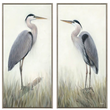 Picture of MARSHLAND HERONS S/2 ART