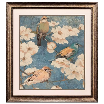 Picture of GARDEN BIRDS I FRM ART