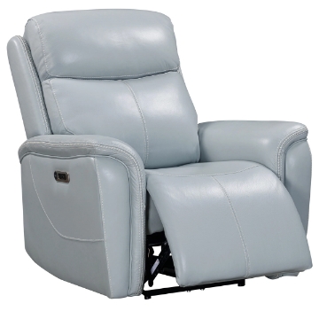 Picture of CASCADE LTHR MIST GRY PHR RECLINER