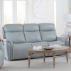 Picture of CASCADE LTHR MIST GRY PHR SOFA