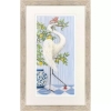 Picture of CSTL CROWN WHT EGRET S/2 ART