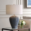Picture of MOHER BLUE RIBBED GLAZE TL