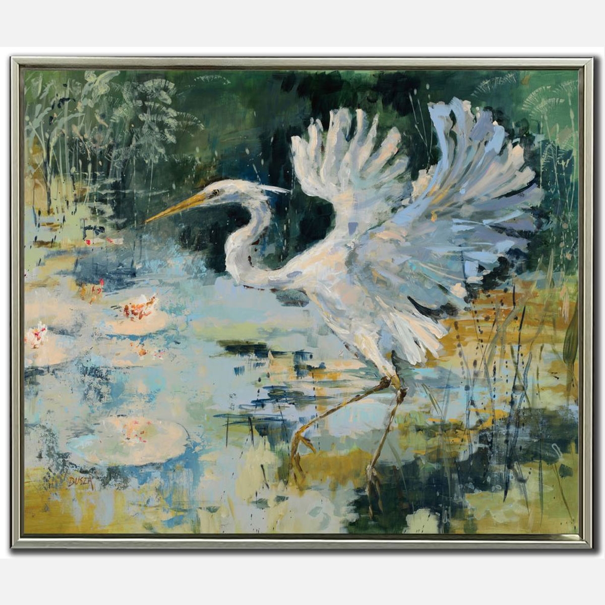 Picture of SHORELINE BIRD II FRAMED ART