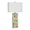 Picture of BALI CREAM LEAF CUTOUT LAMP
