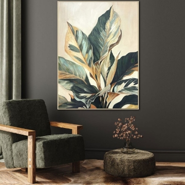 Picture of VERDANT LAYERS PALM ART
