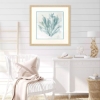 Picture of BLUE SEA CORAL I FRM ART